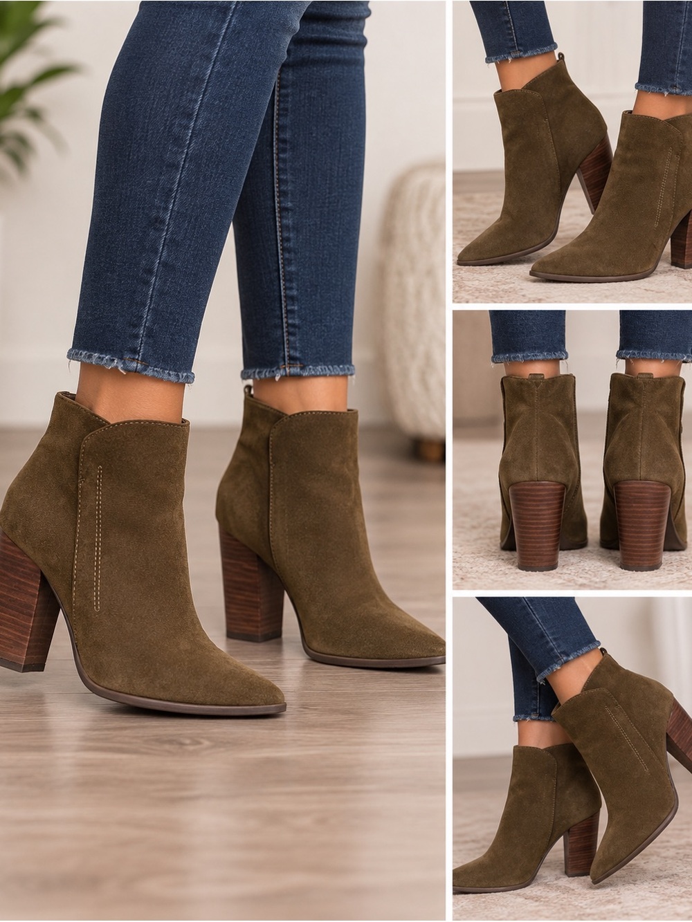 GUESS Suede Ankle Boots